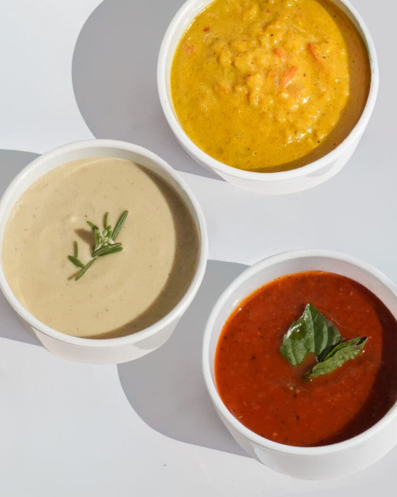 E+ROSE Homemade Vegan Soup