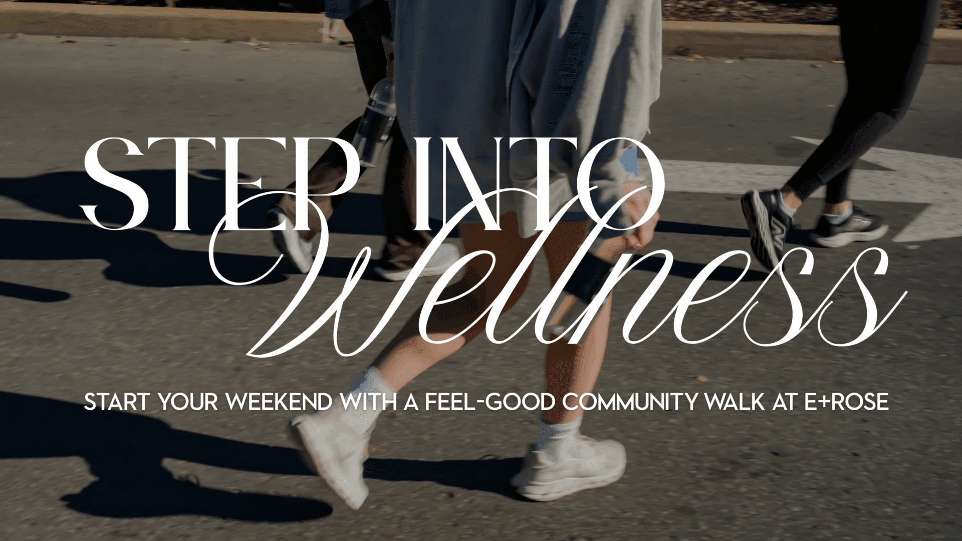 Step into wellness and start your weekend with a feel-good community walk at E+ROSE Atlanta Midtown Promenade Central - free community event group walk
