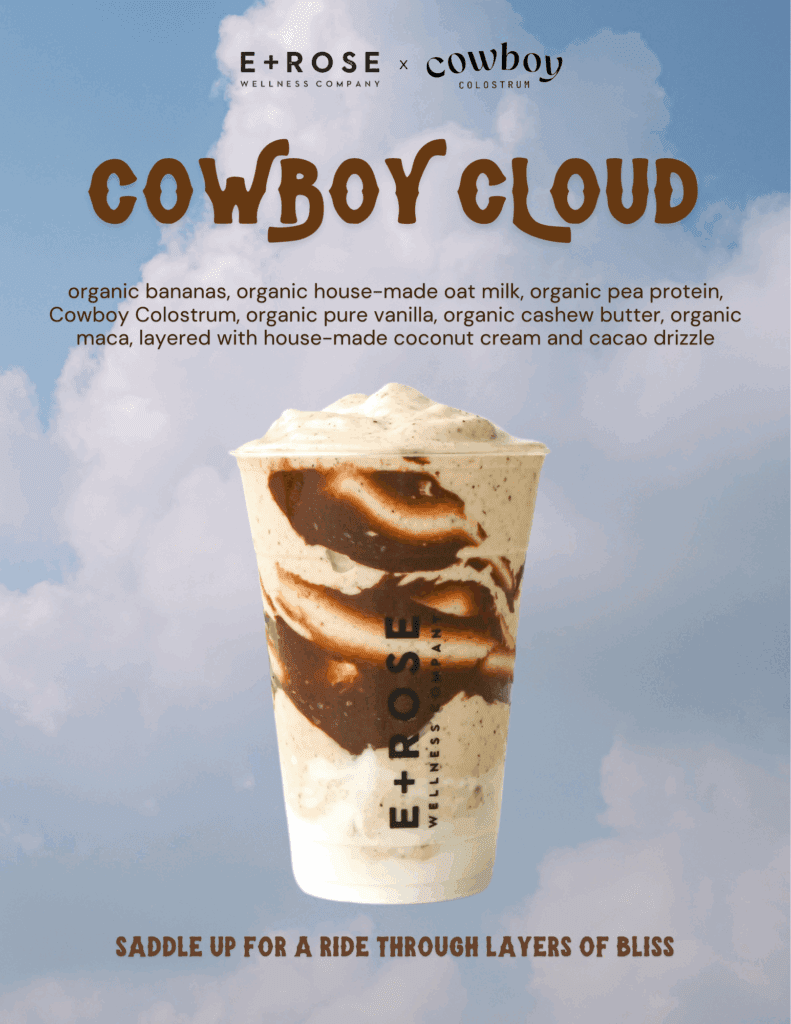 E+ROSE Cowboy Cloud Superfood Smoothie
